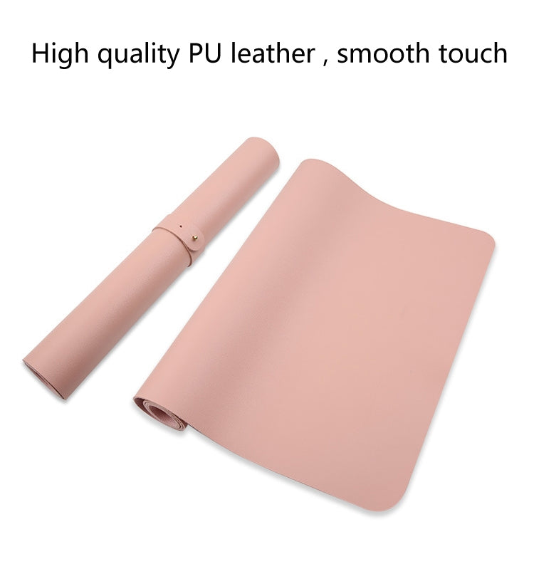 Multifunction Business PU Leather Mouse Pad Keyboard Pad Table Mat Computer Desk Mat, Size: 80 x 40cm(Green) - Desk Pads by buy2fix | Online Shopping UK | buy2fix