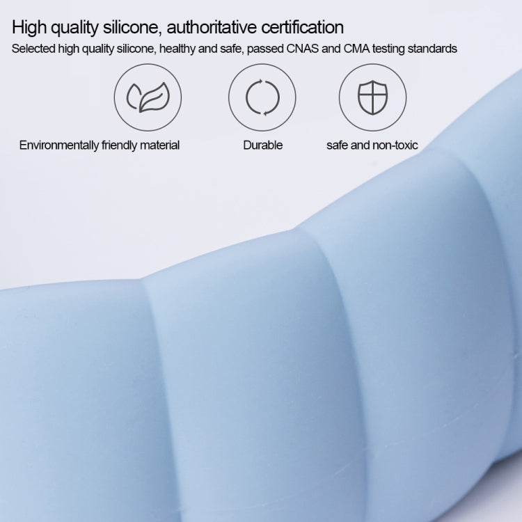 Original Xiaomi Youpin Jotun Judy Warm Water Bag  Silicone Hot Water Bag Size：23.8x105x4.8cm(Gray Blue) - Hot Water Bags by Xiaomi | Online Shopping UK | buy2fix