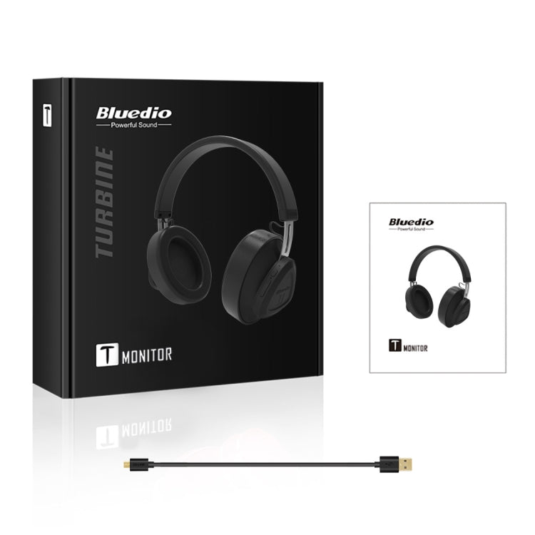 Bluedio TM Bluetooth Version 5.0 Headset Bluetooth Headset Can Connect Cloud Data to APP(Black) - Headset & Headphone by Bluedio | Online Shopping UK | buy2fix