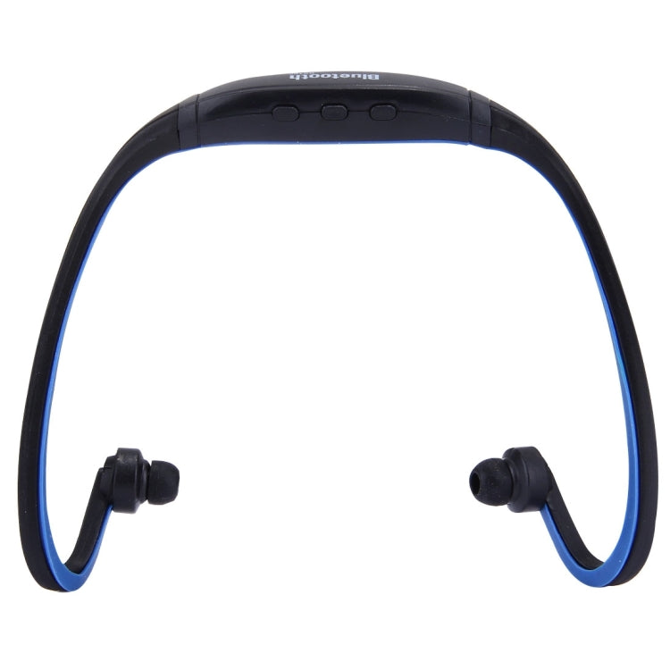 BS19C Life Waterproof Stereo Wireless Sports Bluetooth In-ear Headphone Headset with Micro SD Card Slot & Hands Free, For Smart Phones & iPad or Other Bluetooth Audio Devices(Dark Blue) - Sport Earphone by buy2fix | Online Shopping UK | buy2fix