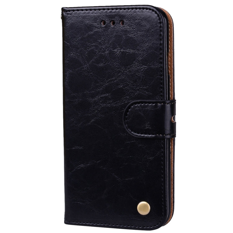 For iPhone 6 Plus & 6s Plus Business Style Oil Wax Texture Horizontal Flip Leather Case with Holder & Card Slots & Wallet (Black) - More iPhone Cases by buy2fix | Online Shopping UK | buy2fix