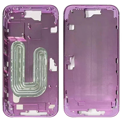 For iPhone 16 Plus Middle Frame Bezel Plate (Pink) -  by buy2fix | Online Shopping UK | buy2fix