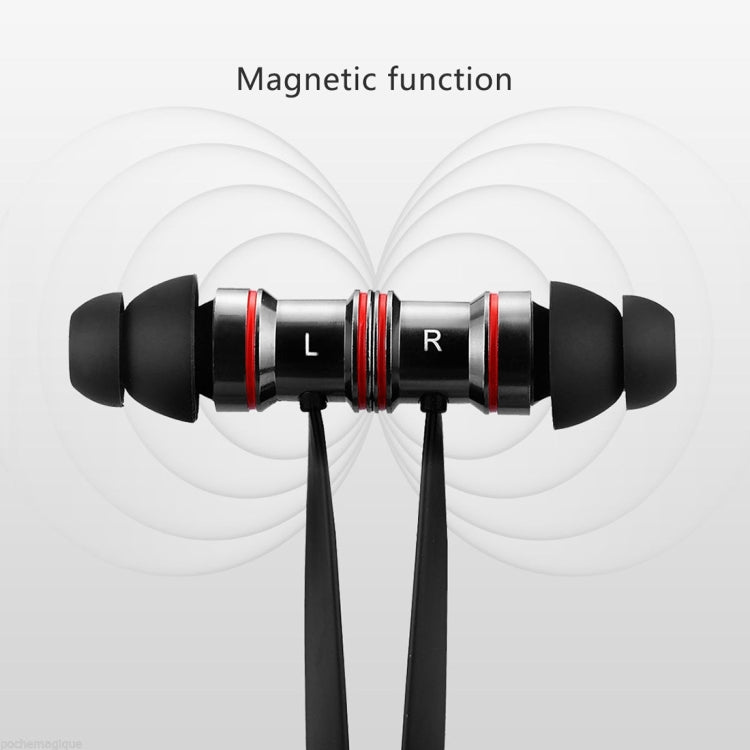 BTH-828 Magnetic In-Ear Sport Wireless Bluetooth V4.1 Stereo Waterproof Earbuds Earphone with Mic, for iPhone, Samsung, HTC, LG, Sony and other Smartphones - Bluetooth Earphone by buy2fix | Online Shopping UK | buy2fix