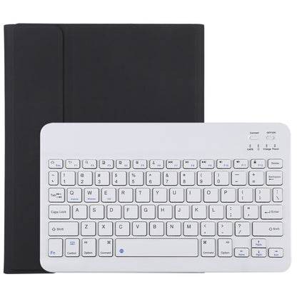 TG11B Detachable Bluetooth White Keyboard + Microfiber Leather Tablet Case for iPad Pro 11 inch (2020), with Pen Slot & Holder (Black) - For iPad Pro by buy2fix | Online Shopping UK | buy2fix