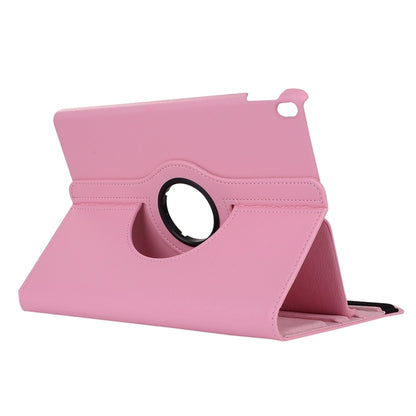 Litchi Texture 360 Degree Spin Multi-function Horizontal Flip Leather Protective Case with Holder for iPad Pro 10.5 inch / iPad Air (2019) (Pink) - iPad Pro 10.5 inch Cases by buy2fix | Online Shopping UK | buy2fix