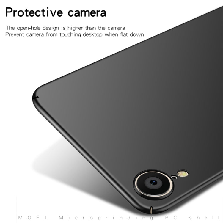 For iPhone XR MOFI Frosted PC Ultra-thin Full Coverage Protective Case (Gold) - More iPhone Cases by MOFI | Online Shopping UK | buy2fix