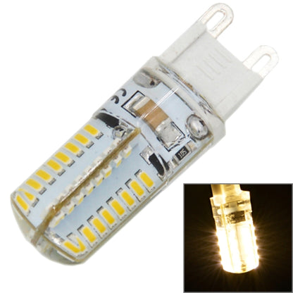 G9 4W 210LM  64 LED SMD 3014 Silicone Corn Light Bulb, AC 110V (Warm White) - LED Blubs & Tubes by buy2fix | Online Shopping UK | buy2fix