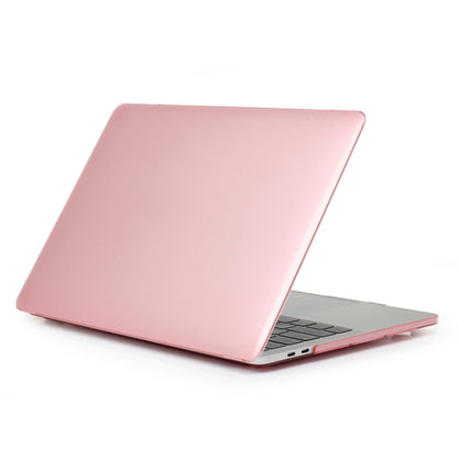 ENKAY Hat-Prince 2 in 1 Crystal Hard Shell Plastic Protective Case + US Version Ultra-thin TPU Keyboard Protector Cover for 2016 New MacBook Pro 13.3 inch with Touchbar (A1706)(Pink) - MacBook Pro Cases by ENKAY | Online Shopping UK | buy2fix