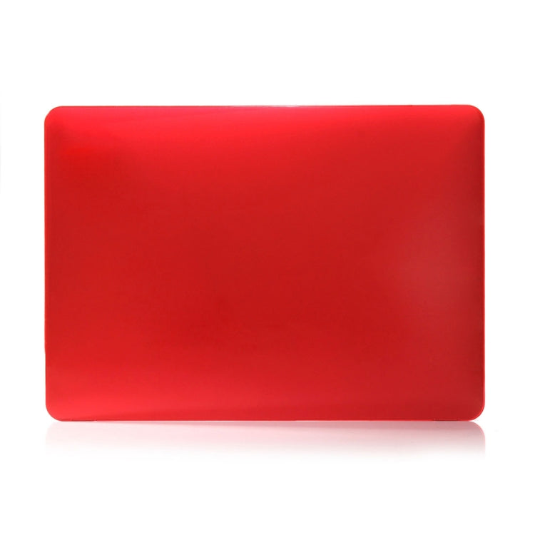 ENKAY Hat-Prince 2 in 1 Crystal Hard Shell Plastic Protective Case + Europe Version Ultra-thin TPU Keyboard Protector Cover for 2016 MacBook Pro 15.4 Inch with Touch Bar (A1707) (Red) - MacBook Pro Cases by ENKAY | Online Shopping UK | buy2fix