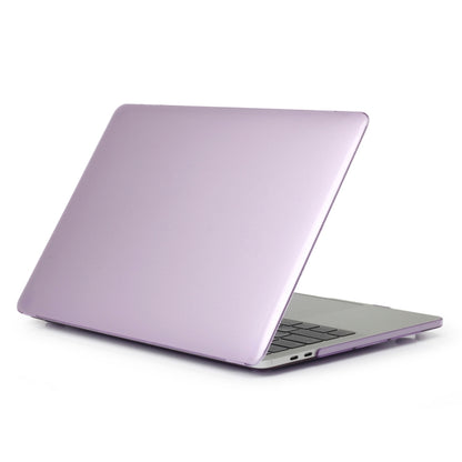 Laptop Crystal Style PC Protective Case for MacBook Pro 15.4 inch A1990 (2018) (Purple) - MacBook Pro Cases by buy2fix | Online Shopping UK | buy2fix