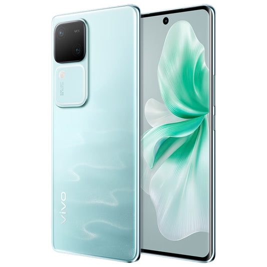 vivo S18, Dual Back Cameras, 12GB+256GB, Face ID Screen Fingerprint Identification, 6.78 inch Android 14.0 OriginOS 4 Snapdragon 7 Gen 3 Octa Core 2.63GHz, OTG, NFC, Network: 5G, Support Google Play (Blue Green) - vivo by vivo | Online Shopping UK | buy2fix