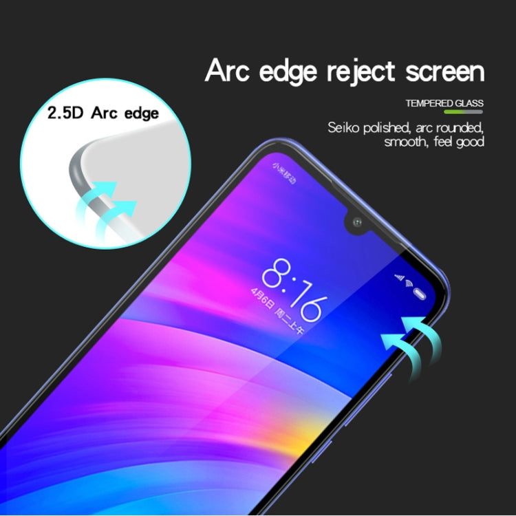 MOFI 9H 2.5D Full Screen Tempered Glass Film for Xiaomi Redmi 7(Black) -  by MOFI | Online Shopping UK | buy2fix