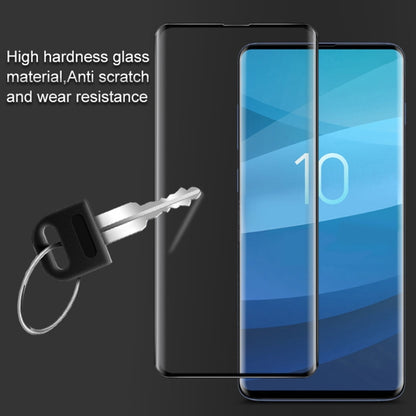 IMAK 9H 3D Curved Surface Full Screen Tempered Glass Film for Galaxy S10 Plus, Support Fingerprint Unlocking - Galaxy Tempered Glass by imak | Online Shopping UK | buy2fix