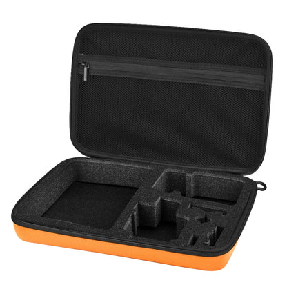 PULUZ Waterproof Carrying and Travel Case for for GoPro, Insta360, DJI and Other Action Cameras Accessories, Large Size: 32cm x 22cm x 7cm(Orange) - Carry Cases by PULUZ | Online Shopping UK | buy2fix