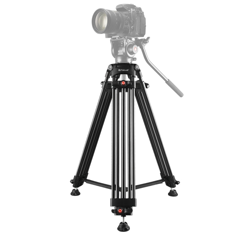 PULUZ Professional Heavy Duty Camcorder Aluminum Alloy Tripod - Tripods by PULUZ | Online Shopping UK | buy2fix