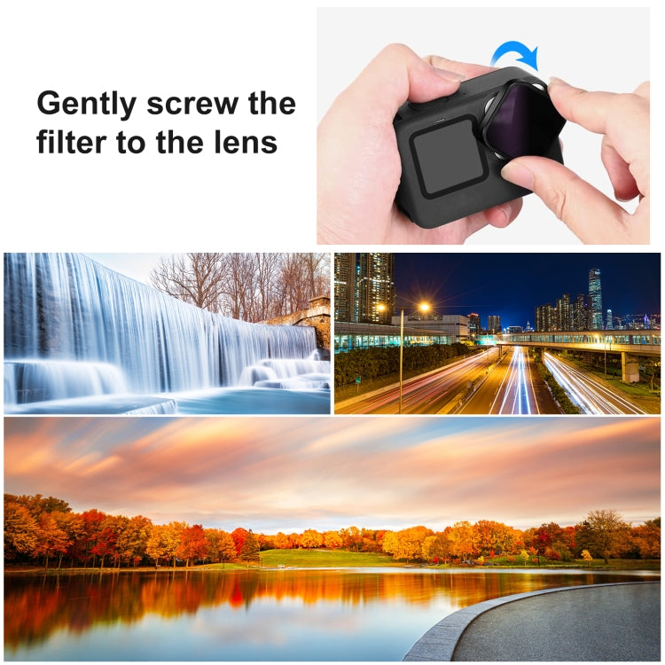 PULUZ Action Camera ND32 Lens Filter For GoPro HERO13 Black /12 Black /11 Black /11 Black Mini /10 Black /9 Black - Lens Filter by PULUZ | Online Shopping UK | buy2fix