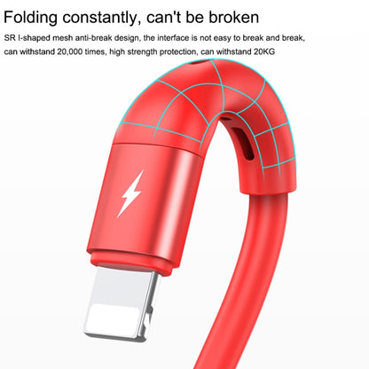 TOTUDESIGN BTA-028 Soft Series 3A Type-C / USB-C Silicone Charging Cable, Length: 1m (Red) - USB-C & Type-C Cable by TOTUDESIGN | Online Shopping UK | buy2fix