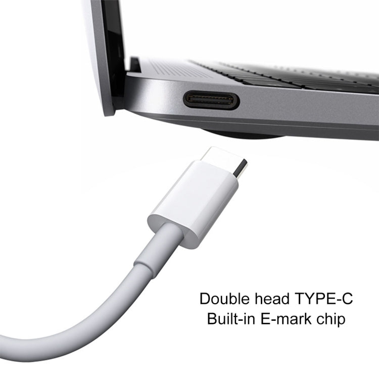PD 5A USB-C / Type-C Male to USB-C / Type-C Male Fast Charging Cable, Cable Length: 2m (White) - USB-C & Type-C Cable by buy2fix | Online Shopping UK | buy2fix
