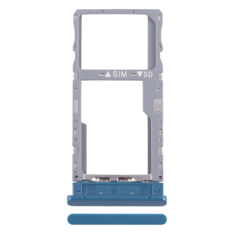 For TCL Tab 8 4G Original SIM Card Tray + Micro SD Card Tray (Green) - For TCL by buy2fix | Online Shopping UK | buy2fix