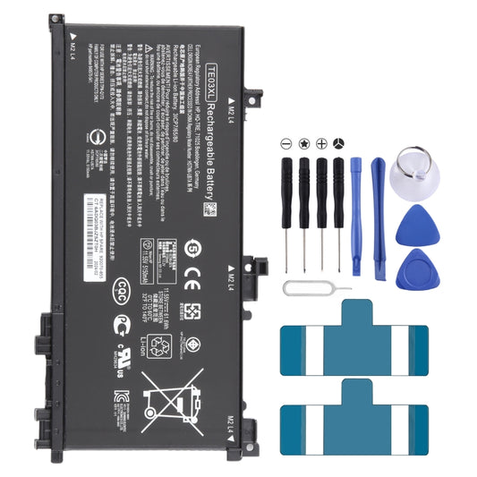 11.55V 61.6Wh 5150mAh Li-ion Battery For HP OMEN 15-bc011TX 15-bc012TX 15-bc013TX 15-AX015TX AX017TX TPN-Q173 HSTNN-UB7A 849910-850 TE03XL - Others by buy2fix | Online Shopping UK | buy2fix