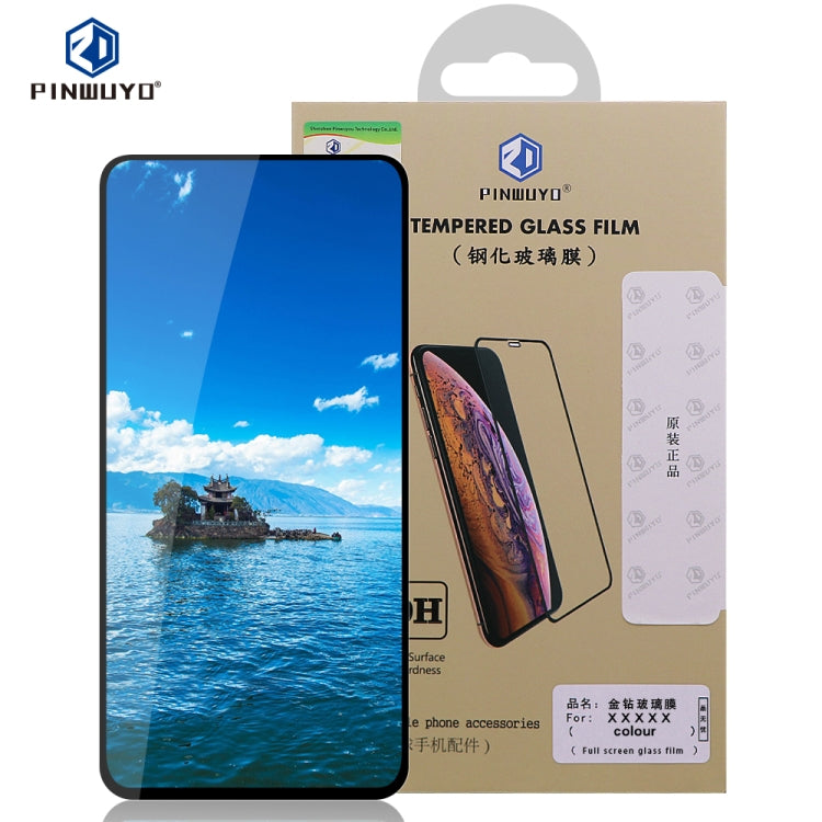 PINWUYO 9H 2.5D Full Glue Tempered Glass Film for Galaxy A60 - Galaxy Tempered Glass by PINWUYO | Online Shopping UK | buy2fix