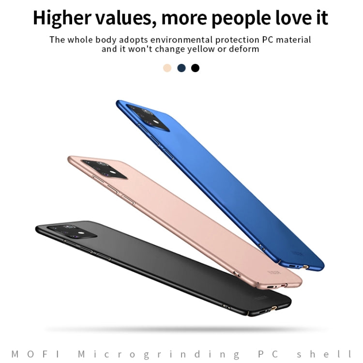 For Samsung Galaxy A91/S10Lite MOFI Frosted PC Ultra-thin Hard C(Rose gold) - Galaxy Phone Cases by MOFI | Online Shopping UK | buy2fix