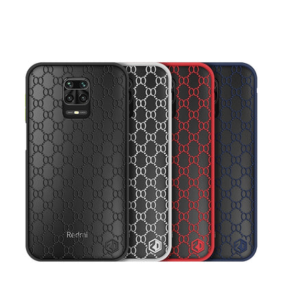 For Xiaomi Redmi Note 9S/Note 9 Pro PINWUYO Series 2 Generation PC + TPU Waterproof and Anti-drop All-inclusive Protective Case(Red) - Xiaomi Cases by PINWUYO | Online Shopping UK | buy2fix