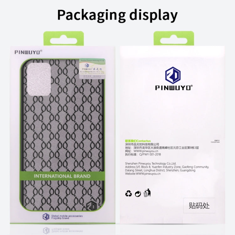 For Xiaomi Mi 10 Lite PINWUYO Series 2nd Generation PC + TPU Anti-drop All-inclusive Protective Shell Matte Back Cover(Black) - Xiaomi Cases by PINWUYO | Online Shopping UK | buy2fix