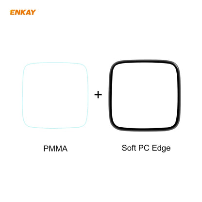 1 PCS For Fitbit Versa 3 / Fitbit Sense ENKAY Hat-Prince 3D Full Screen Soft PC Edge + PMMA HD Screen Protector Film - Screen Protector by ENKAY | Online Shopping UK | buy2fix