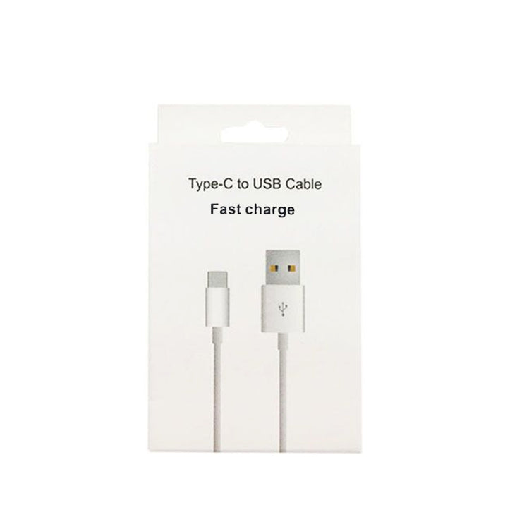 XJ-015 3A USB Male to Type-C / USB-C Male Fast Charging Data Cable, Length: 2m - USB-C & Type-C Cable by buy2fix | Online Shopping UK | buy2fix