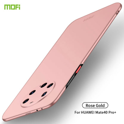 For Huawei Mate 40 Pro+ MOFI Frosted PC Ultra-thin Hard Case(Rose Gold) - Huawei Cases by MOFI | Online Shopping UK | buy2fix