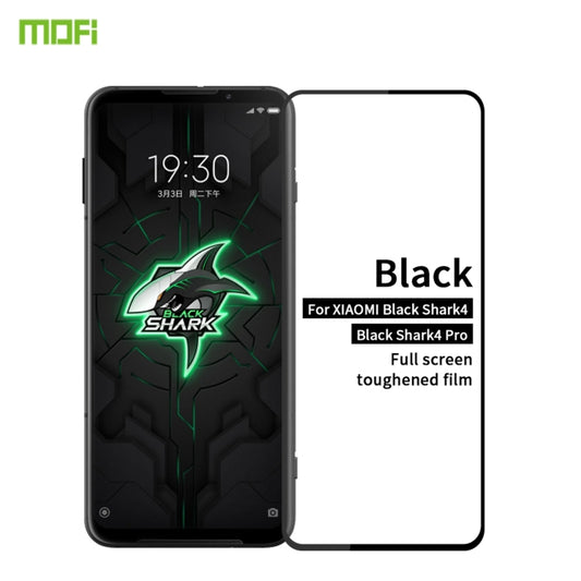 For Xiaomi Black Shark 4 / 4 Pro MOFI 9H 2.5D Full Screen Tempered Glass Film(Black) -  by MOFI | Online Shopping UK | buy2fix