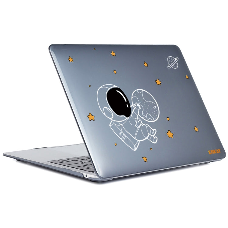 For MacBook Air 13.3 inch A2179 / A2337 ENKAY Spaceman Pattern Laotop Protective Crystal Case(Spaceman No.5) - MacBook Air Cases by ENKAY | Online Shopping UK | buy2fix