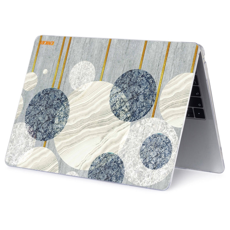 For MacBook Air 13.3 inch A2179 / A2337 ENKAY Hat-Prince Geometry Pattern Laotop Protective Crystal Case(Geometry No.2) - MacBook Air Cases by ENKAY | Online Shopping UK | buy2fix