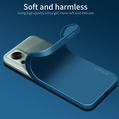 For Xiaomi 12 Pro PINWUYO Liquid Silicone TPU Phone Case(Blue) - Xiaomi Cases by PINWUYO | Online Shopping UK | buy2fix