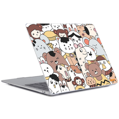 ENKAY Animal Series Pattern Laotop Protective Crystal Case For MacBook Pro 16 inch A2141(Animals No.1) - MacBook Pro Cases by ENKAY | Online Shopping UK | buy2fix