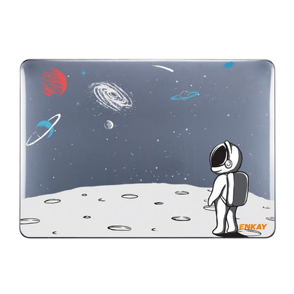 ENKAY Star Series Pattern Laotop Protective Crystal Case For MacBook Pro 13.3 inch A2251 / A2289 / A2338 2020(Backpack Astronaut) - MacBook Pro Cases by ENKAY | Online Shopping UK | buy2fix