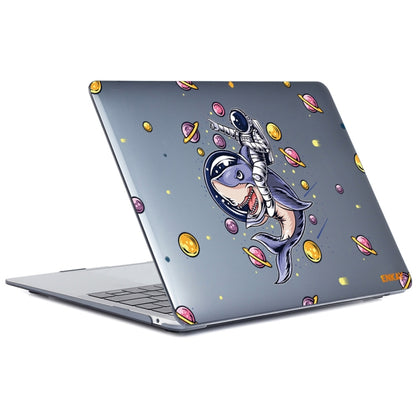 ENKAY Star Series Pattern Laotop Protective Crystal Case For MacBook Pro 16 inch A2141(Shark Astronaut) - MacBook Pro Cases by ENKAY | Online Shopping UK | buy2fix