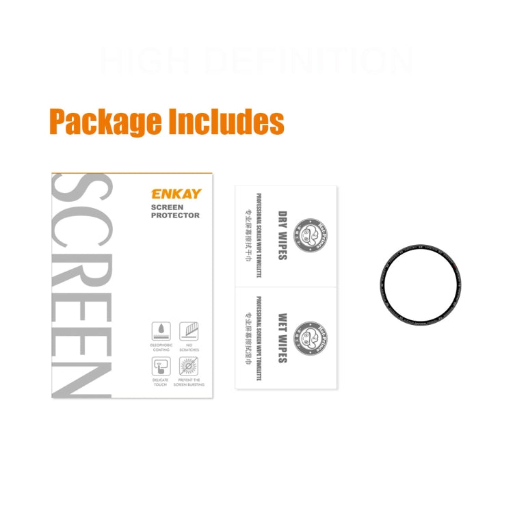 1 PC ENKAY 3D Full Coverage Soft PC Edge + PMMA HD Screen Protector Film For Garmin Fenix 7X - Screen Protector by ENKAY | Online Shopping UK | buy2fix