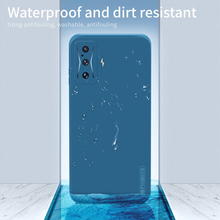 For Xiaomi Redmi K50 Gaming PINWUYO Sense Series Liquid Silicone TPU Phone Case(Blue) - More Brand by PINWUYO | Online Shopping UK | buy2fix