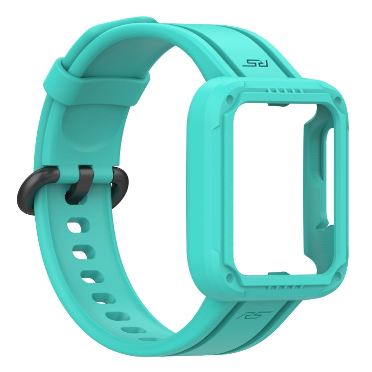 For Xiaomi Redmi Watch 2 Lite Silicone Solid Color Watch Band(Water Duck) - Watch Bands by buy2fix | Online Shopping UK | buy2fix