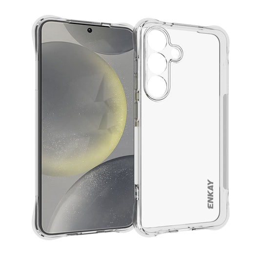 For Samsung Galaxy S25+ 5G ENKAY Clear TPU Shockproof Anti-slip Phone Case - Galaxy S25+ 5G Cases by ENKAY | Online Shopping UK | buy2fix