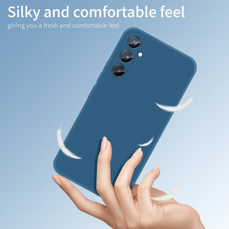 For Samsung Galaxy A54 5G PINWUYO Sense Series Liquid Silicone TPU Phone Case(Blue) - Galaxy Phone Cases by PINWUYO | Online Shopping UK | buy2fix