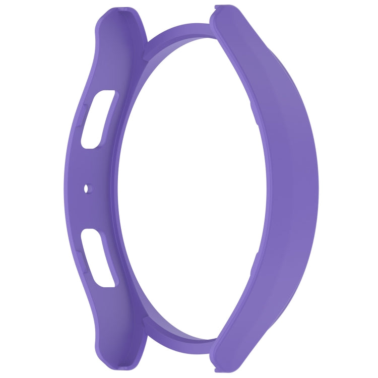 For Samsung Galaxy Watch 6 40mm Half Coverage Hollow PC Watch Protective Case(Purple) - Watch Cases by buy2fix | Online Shopping UK | buy2fix