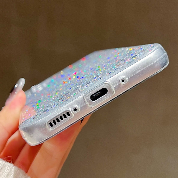 For Samsung Galaxy S24+ 5G Glitter Sequins Epoxy TPU Phone Case(Purple) - Galaxy S24+ 5G Cases by buy2fix | Online Shopping UK | buy2fix