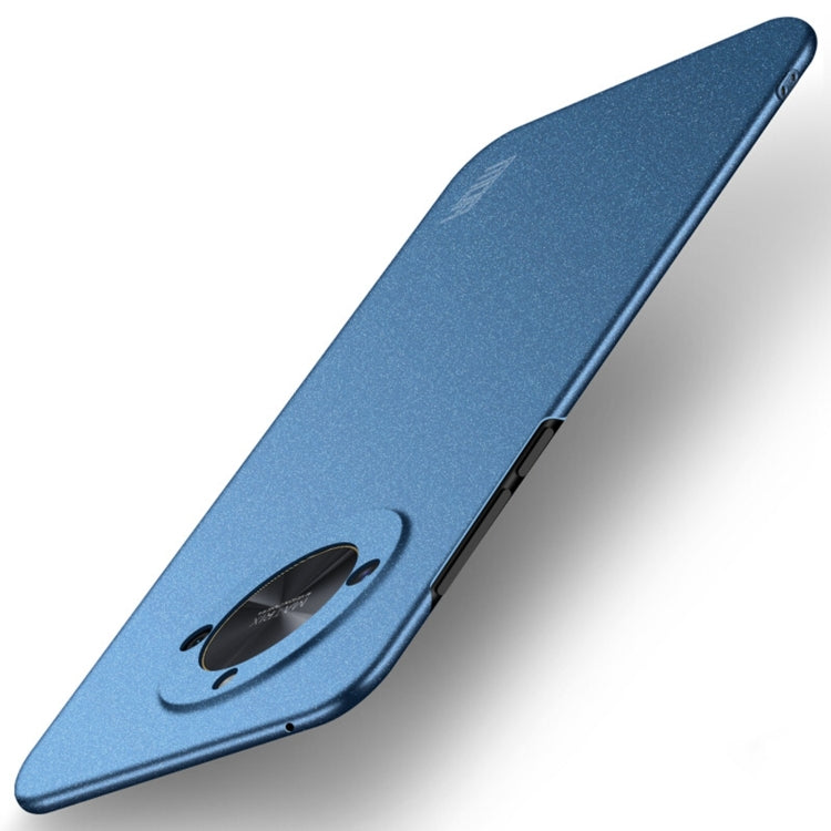 For Honor X50 5G MOFI Fandun Series Frosted PC Ultra-thin All-inclusive Phone Case(Blue) - Honor Cases by MOFI | Online Shopping UK | buy2fix