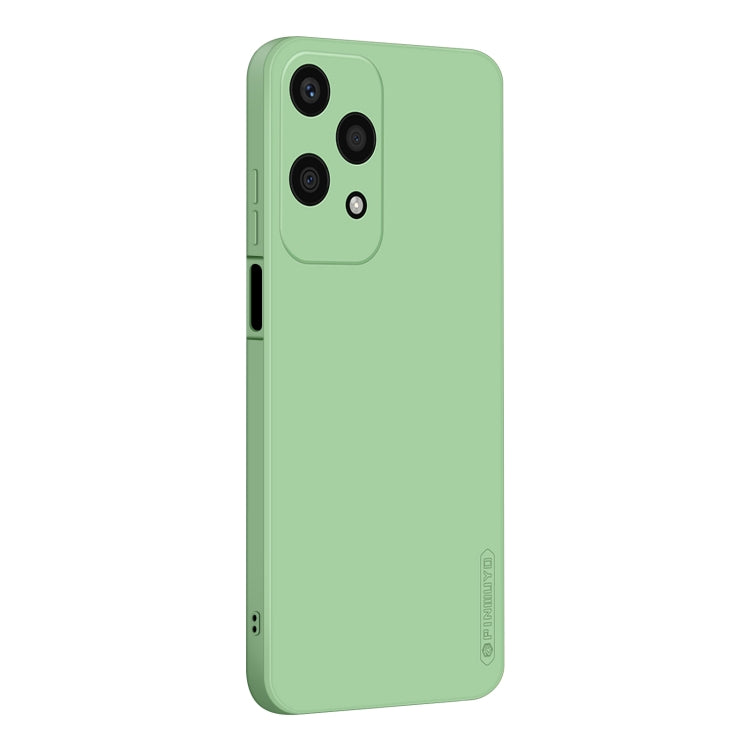 For Honor 200 Lite Global PINWUYO Sense Series Liquid Silicone TPU Phone Case(Green) - Honor Cases by PINWUYO | Online Shopping UK | buy2fix