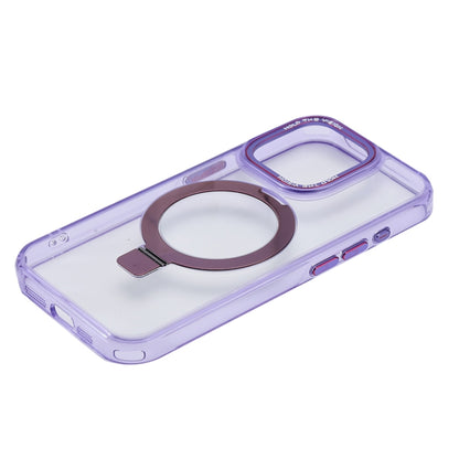 For iPhone 14 Pro Max Starlink Stand Clear Magsafe Phone Case(Transparent) - iPhone 14 Pro Max Cases by buy2fix | Online Shopping UK | buy2fix