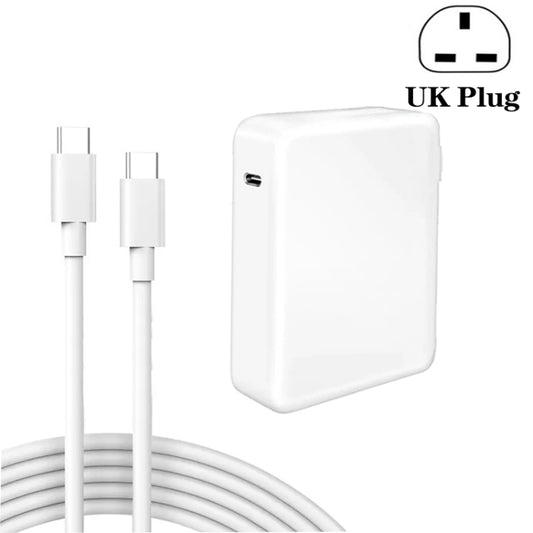 PD3.1 140W USB-C PD Laptop Power Adapter + 2m 5A USB-C to USB-C Data Cable UK Plug - Cable & Adapter by buy2fix | Online Shopping UK | buy2fix