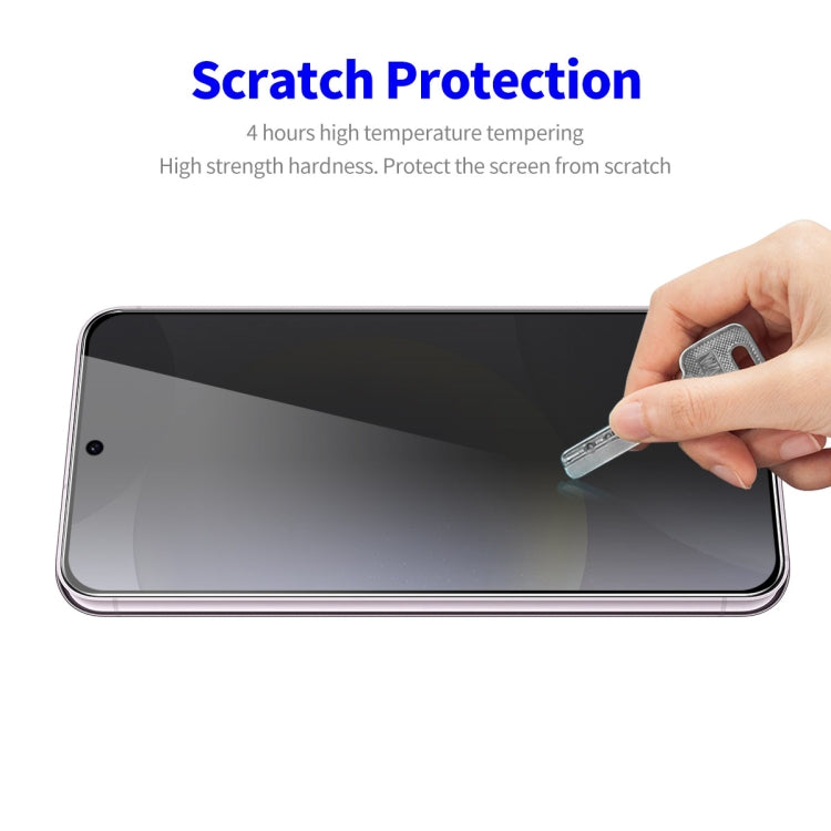 For Samsung Galaxy S24 5G 2pcs ENKAY Hat-Prince 28 Degree Anti-peeping Privacy Tempered Glass Film - Galaxy S24 5G Tempered Glass by ENKAY | Online Shopping UK | buy2fix